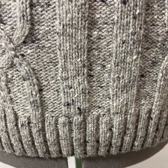 Coldwater Creek Sweater Women Size S w Mix of Black & White Ribbed Trim - Picture 8 of 11